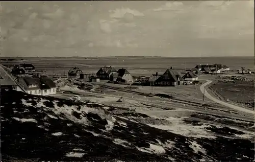 Ak Insel Sylt in Nordfriesland, Dorfansicht