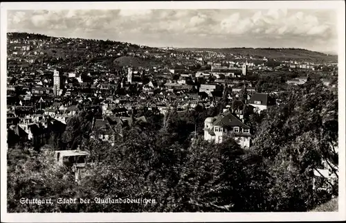 Ak Stuttgart in Württemberg, Gesamtansicht