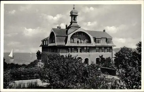 Ak Niendorf Timmendorfer Strand, Erholungsheim Sankt Johann, Außenansicht