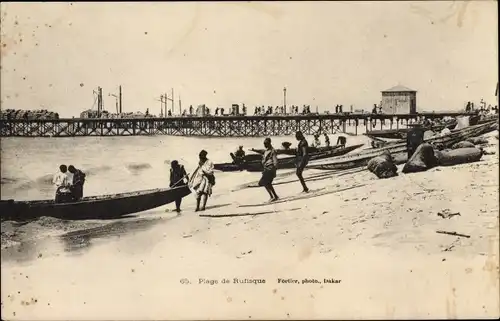 Ak Senegal, Plage de Rufisque