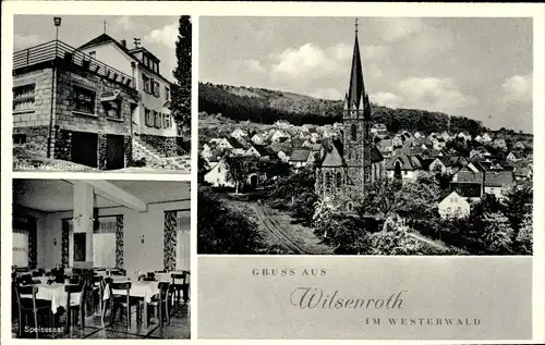 Ak Wilsenroth Dornburg im Westerwald Hessen, Ort, Haus Waldfrieden