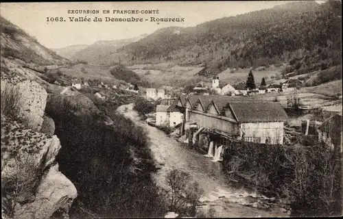 Ak Doubs Frankreich, Vallee du Dessoubre Rosureux