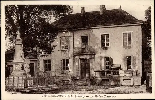 Ak Arc sous Montenot Doubs, La Maison Commune