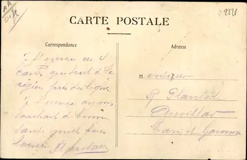 Ak Roye sur Matz Oise, Le Chateau