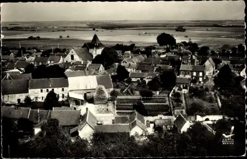 Ak La Neuville Roy Oise, Vue d'ensemble