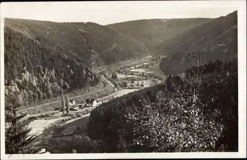 Ak Birkenfeld in Württemberg, Blick in das untere Enztal