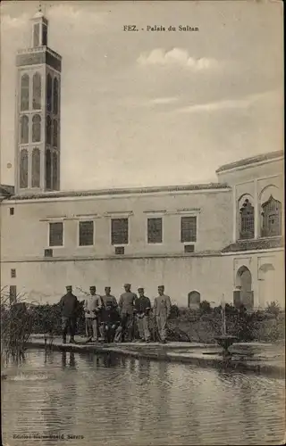 Ak Fès Fez Marokko, Palais du Sultan