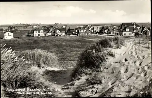 Ak Wenningstedt Braderup auf Sylt, Dünen, Panorama