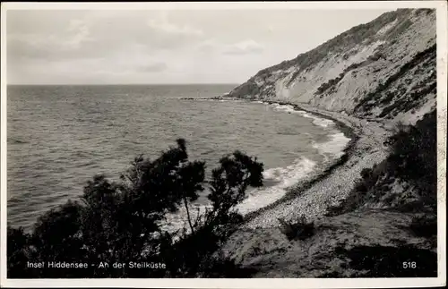 Ak Insel Hiddensee, An der Steilküste