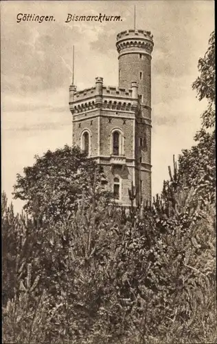 Ak Göttingen in Niedersachsen, Bismarckturm