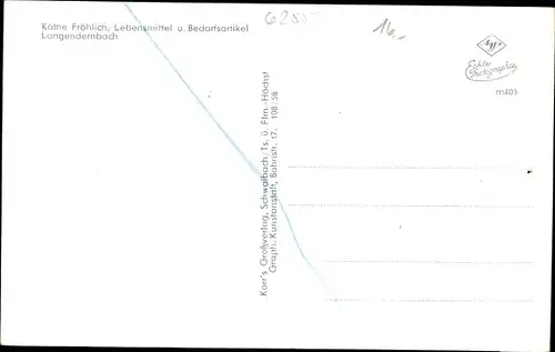 Ak Langendernbach Dornburg im Westerwald Hessen, Gesamtansicht