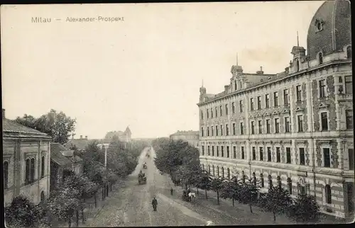 Ak Jelgava Mitau Lettland, Alexander Prospekt