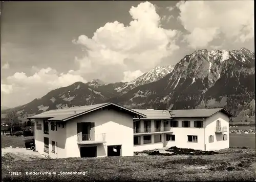 Ak Oberstdorf im Oberallgäu, Kinderkurheim Sonnenhang