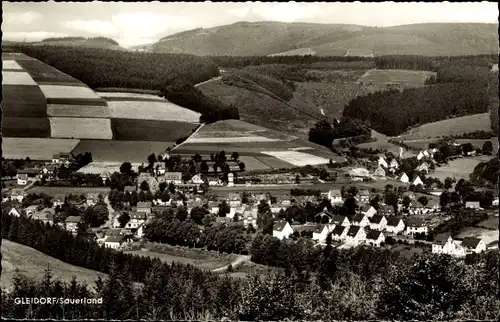 Ak Gleidorf Schmallenberg im Sauerland, Gesamtansicht