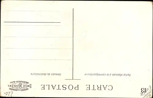 Künstler Litho Walter Scott, Szene aus Waverly