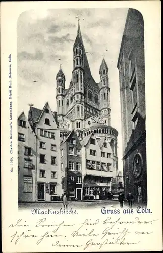 Ak Köln am Rhein, Martinskirche