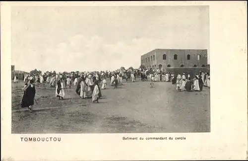 Ak Timbuktu Tombouctou Mali, Batiment du commandant du cercle