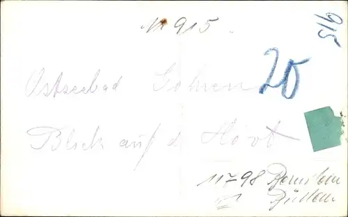 Ak Ostseebad Göhren auf Rügen, Blick auf den Hövt, Strandpartie