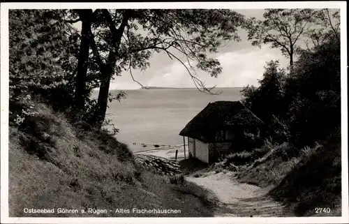 Foto Ostseebad Göhren auf Rügen, Altes Fischerhäuschen