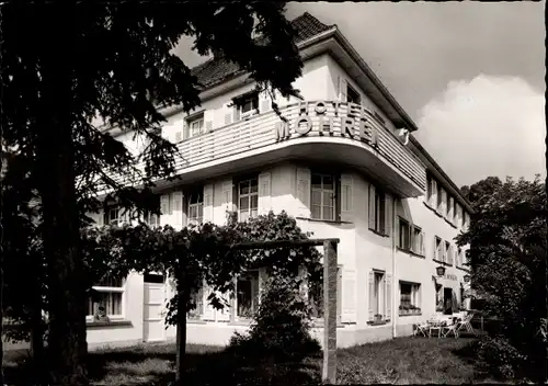 Ak Insel Reichenau am Bodensee, Hotel Mohren, Außenansicht