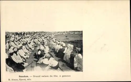 Ak Sudan, Grand salam de fete, a genoux