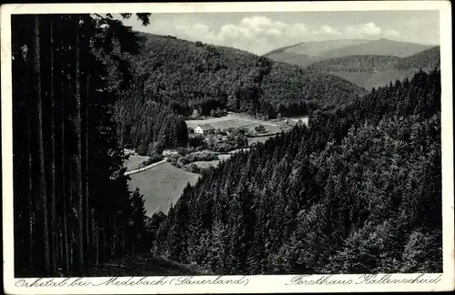 Ak Medebach im Sauerland, Orketal, Forsthaus Kaltenscheid