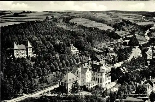 Ak Bad Soden Salmünster in Hessen, Fliegeraufnahme vom Marienheim