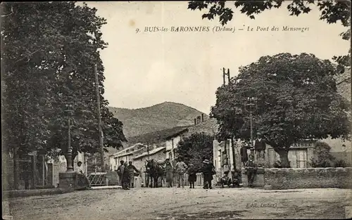 Ak Buis les Baronnies Drôme, Le Pont des Mensonges