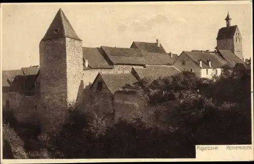 Ak Riquewihr Reichenweier Elsass Haut Rhin, Schloss
