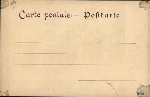 Künstler Ak Kauffmann, Usages et Costumes d'Alsace, Elsässer Bräuche und Trachten, D'r Lehndah