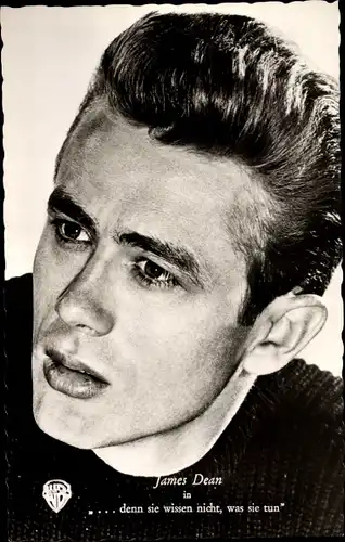 Ak Schauspieler James Dean, ...denn sie wissen nicht was sie tun, Portrait