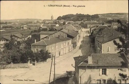 Ak Lerouville Lothringen Meuse, Vue generale