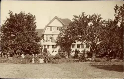 Foto Ak Buckau Magdeburg in Sachsen Anhalt, Villa Gruson ?