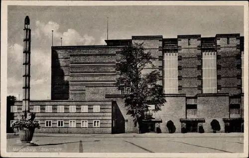 Ak Magdeburg, Stadthalle