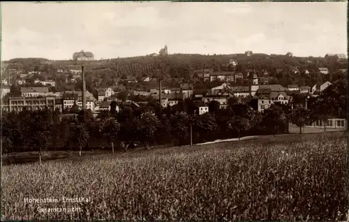 Ak Hohenstein Ernstthal in Sachsen, Gesamtansicht