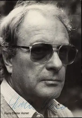 Ak Schauspieler Hans Dieter Asner, Portrait, Autogramm