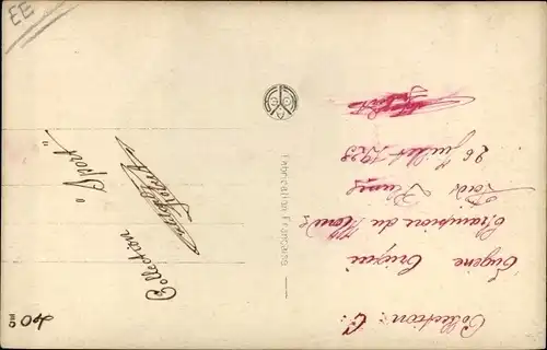 Ak Boxer Eugène Criqui