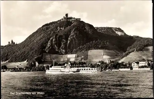 Ak Königswinter am Rhein, Drachenfels