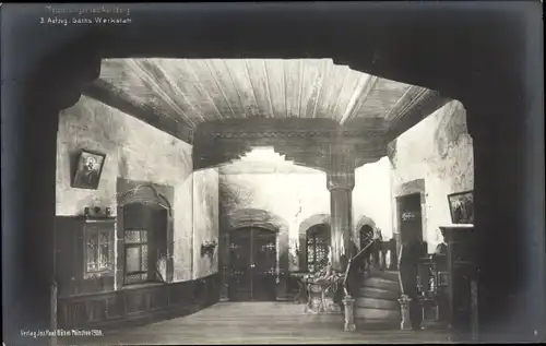 Foto Ak Nürnberg in Mittelfranken, Meistersinger v. Nürnberg, 3. Aufzug Sächs. Werkstatt