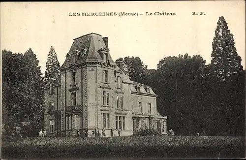 Ak Les Merchines Lothringen Meuse, Le Chateau