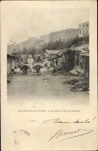Ak Constantine Algerien, Les Beni Ramasses