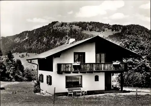 Ak Kornau Oberstdorf im Oberallgäu, Fremdenheim Schäfflerwinkel