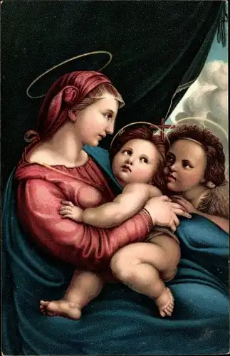Künstler Ak Santi, R., Madonna gen. della Tenda