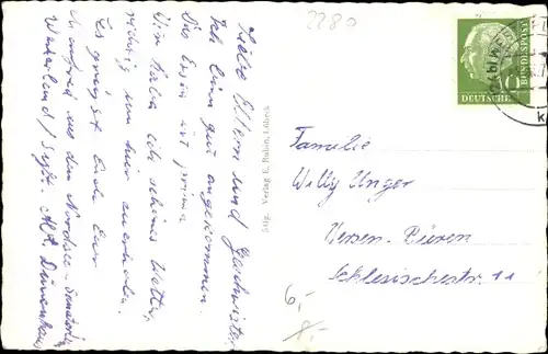 Ak Westerland auf Sylt, Kurpromenade, Strand, Inselbahn, Sturmflut, Kirche Keitum