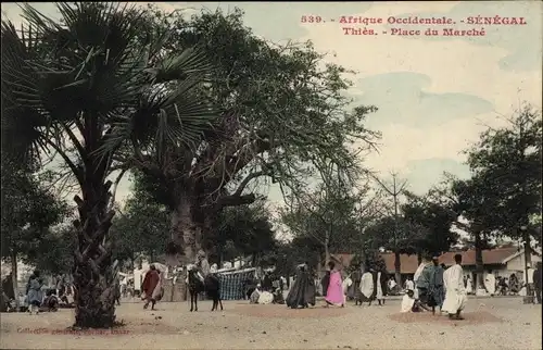 Ak Thies Senegal, Place du Marche, indigenes