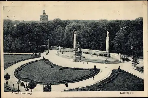 Ak Berlin Charlottenburg, Kaiser Friedrich Denkmal