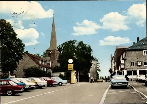 Ak Waldbröl im Oberbergischen Land, Hochstraße, Evangelische Kirche