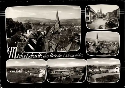 Ak Michelstadt im Odenwald, Ortsansichten