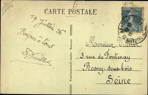 Ak Montbéliard Doubs, Entree du Chateau