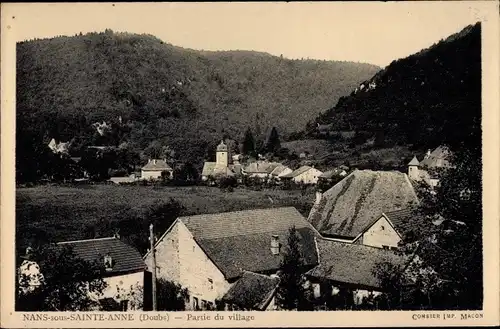 Ak Nans sous Sainte Anne Doubs, Partie du village
